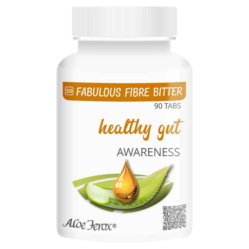 Fabulous Fibre Tablets by Aloe Ferox – herbal fibre supplement to relieve constipation and support detox