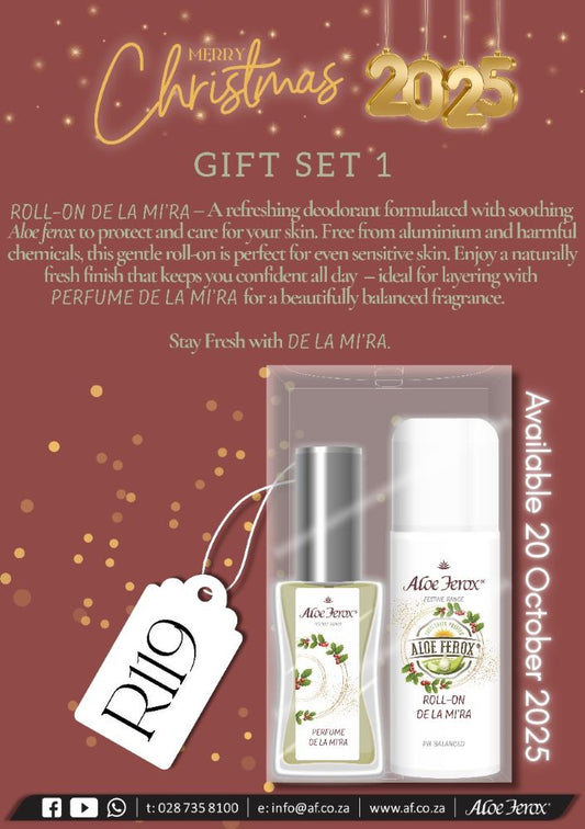CHRISTMAS GIFT SET - Roll-on and Perfume