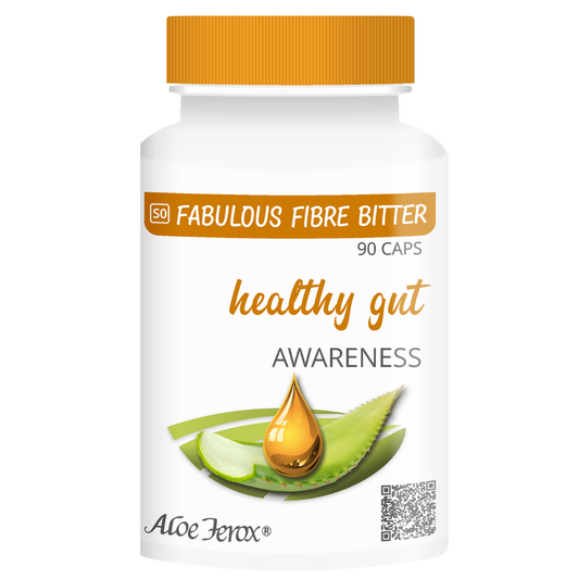 Aloe Ferox Fabulous Fibre Capsules – natural digestive support supplement for healthy gut and regularity