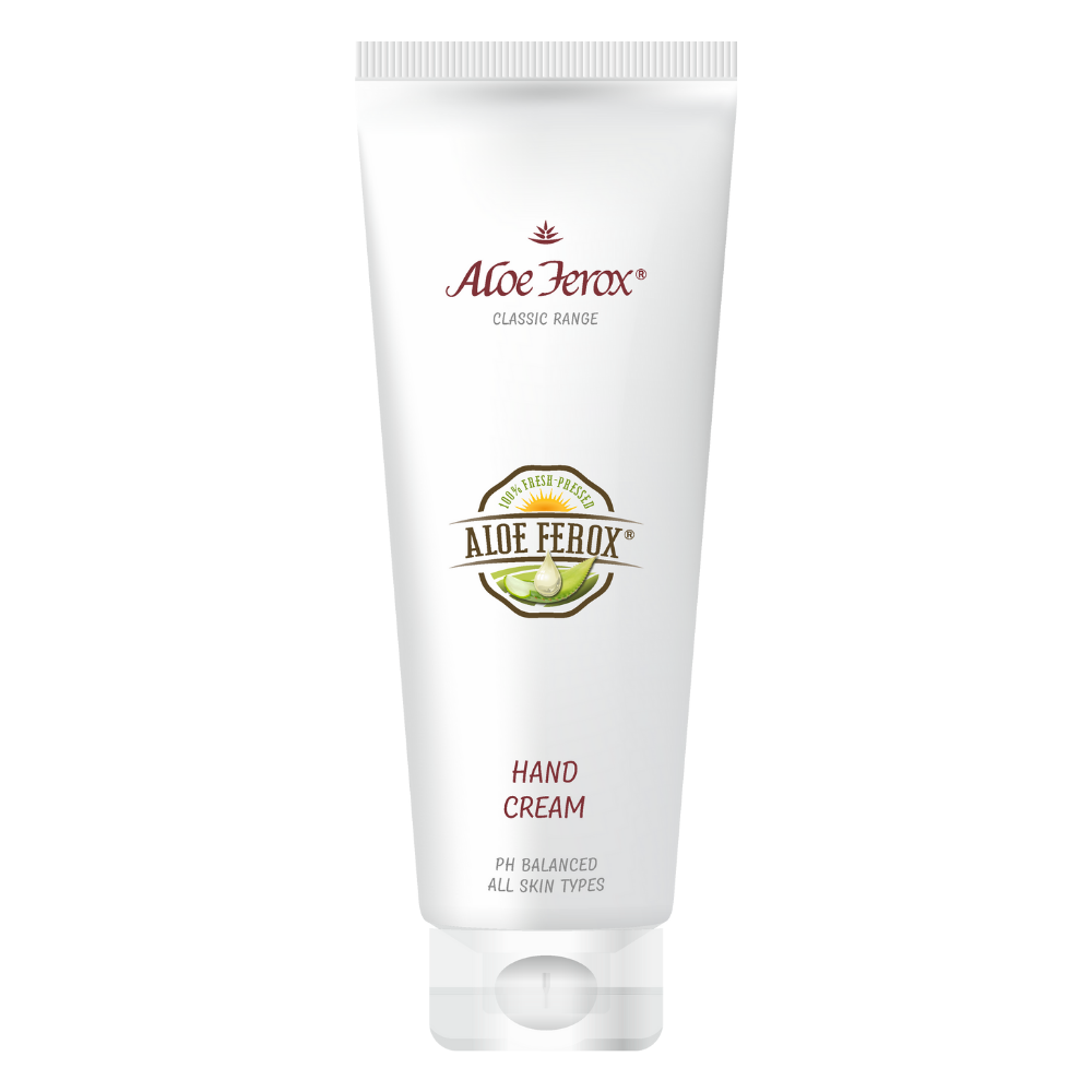 Aloe Ferox Hand Cream – rich, protective cream to moisturize and repair dry hands.