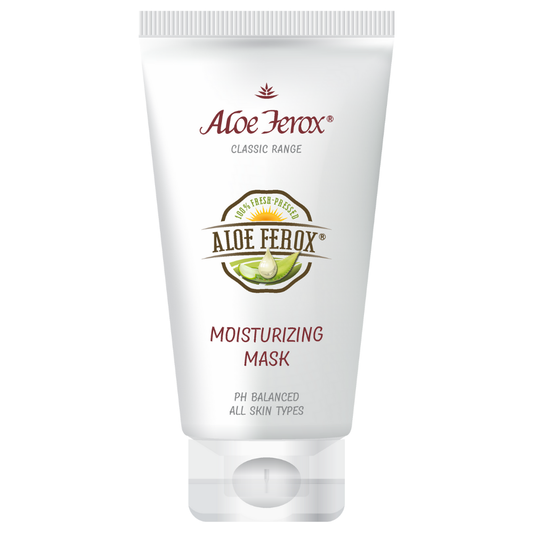 Aloe Ferox Moisturizing Mask – intensive hydrating mask to restore moisture and radiance. Suitable for dry skin.