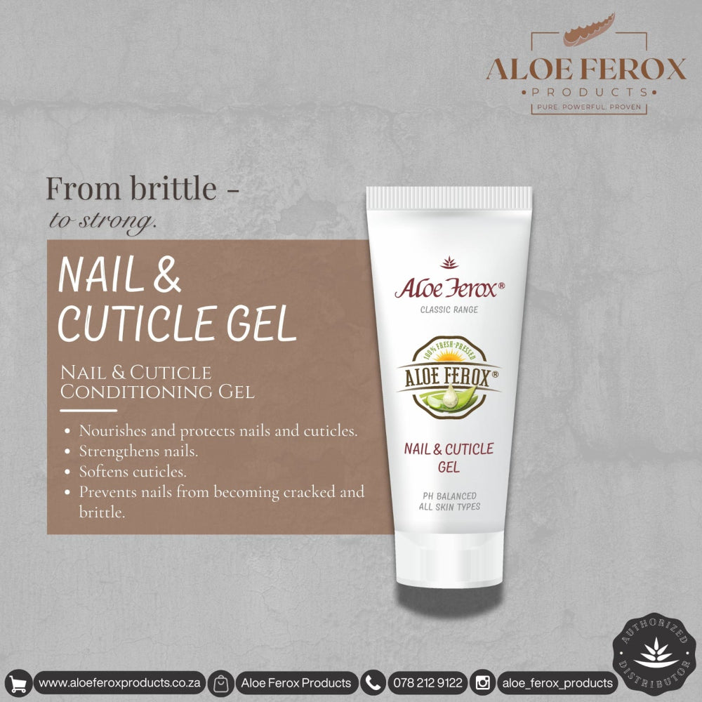 Aloe Ferox Nail and Cuticle Gel 