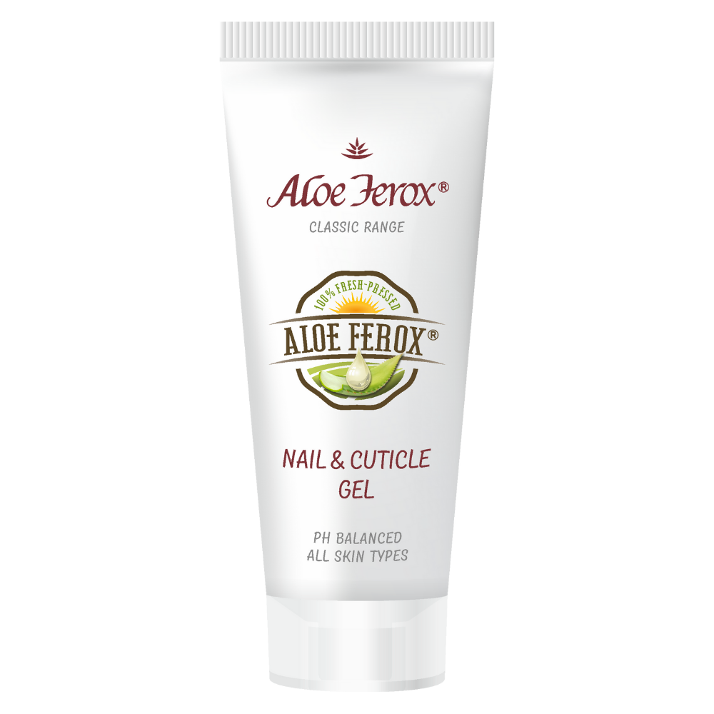 Aloe Ferox Nail and Cuticle Gel – nourishing gel for strong nails and healthy cuticles.