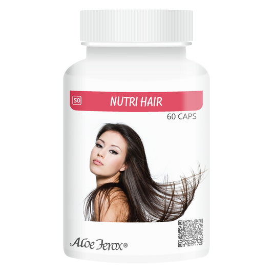 Nutri Hair supplement for strong hair and nails.