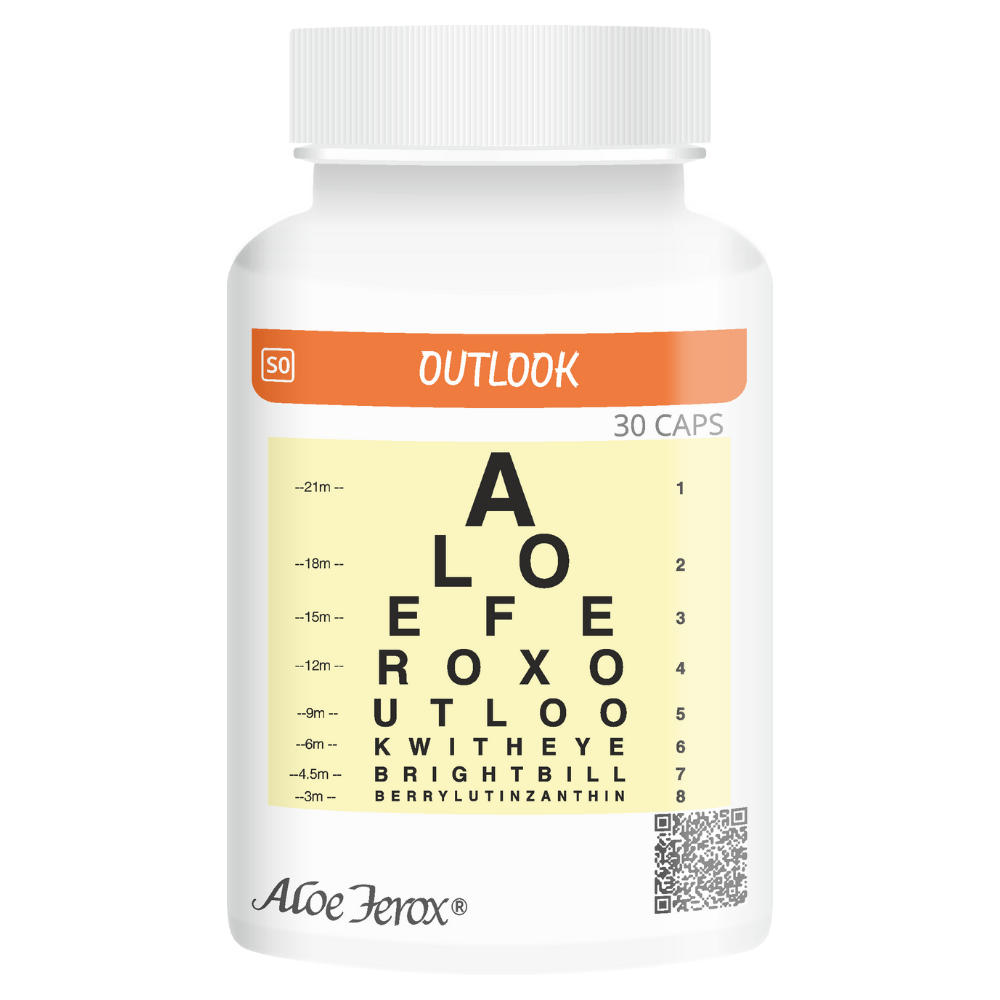 Aloe Ferox Outlook – eyecare supplement to promote healthy eyes