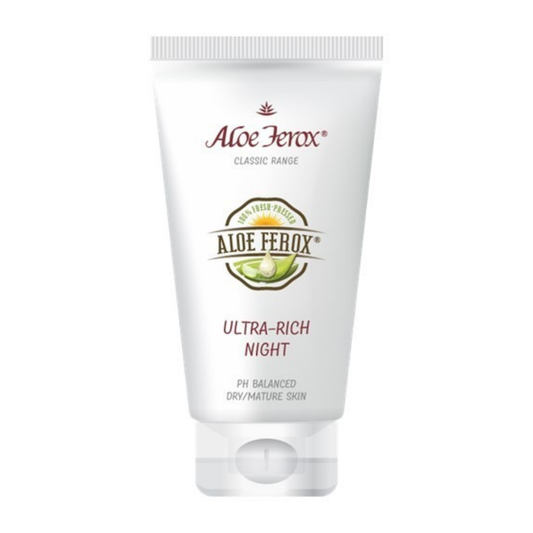 Aloe Ferox Ultra-Rich Night Cream – intensive overnight care for dry or mature skin.